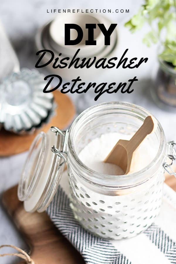 Easiest Homemade Dishwasher Detergent With Essential Oils